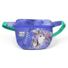 Coral High 22590 Lavanta Su Yeşili Unicorn Desenli Bel Çantası