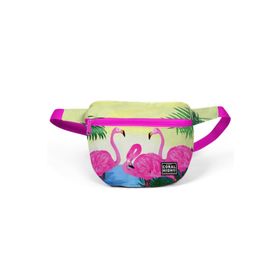Coral High 22592 Pembe Flamingo Desenli Bel Çantası