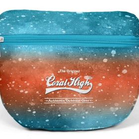 Coral High 22603 Civit Yeşil Kahve Bel Çanta