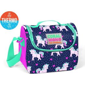 Coral High 22849 Kız Çocuk Coral High Unicorn - Lacivert Beslenme Çantası