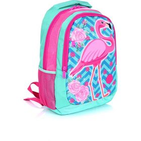 Coral High 23411 Flamingo Desenli 5'li Okul Sırt Çantası Seti