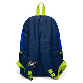 Coral High 23459 Sport Mavi Lacivert Üç Bölmeli Sırt Çantası Mavi Lacivert Okul Çantası