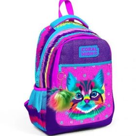 Coral High 23477 Kedi İlkokul Okul Çantası