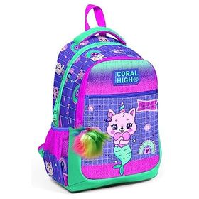 Coral High 23478 Su Yeşili Lavanta Unicorn Sırt Çantası