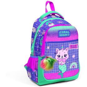 Coral High 23478 Su Yeşili Lavanta Unicorn Sırt Çantası