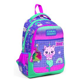 Coral High 23478 Su Yeşili Lavanta Unicorn Sırt Çantası
