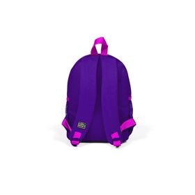 Coral High 23502 K120 Kids Mor Dama Desenli Iki Bölmeli Yuva Sırt Çantası