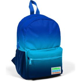 Coral High 23545 Minik Yuva Lacivert Mavi Renk Geçişli Desenli Iki Bölmeli Sırt Çantası