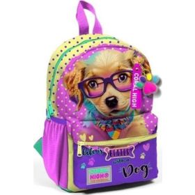 Coral High 23552 Köpek Desenli Küçük Boy Anaokulu Sırt Çantası