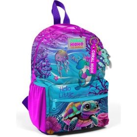 Coral High 23556 Kaplumbağa Desenli Küçük Boy Anaokulu Sırt Çantası
