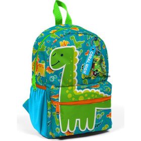 Coral High 23570 Mavi Yeşil Dinozor Desenli Anaokulu Çantası