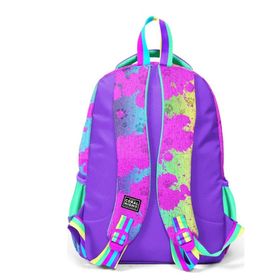 Coral High 23649 Kids Mor Pembe Köpek Desenli Üç Bölmeli Okul Sırt Çantası