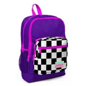 Coral High 23702 Mor Dama Desenli Okul Sırt Çantası
