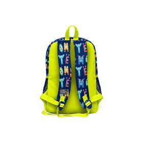 Coral High 23726 Monster Desenli Büyük Boy Okul Sırt Çantası