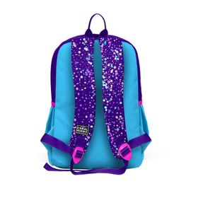 Coral High 23740 Mavi Mor Pembe Kalp Desenli Sırt Çantası