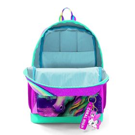 Coral High 23758 Kids Pembe Su Yeşili Unicorn Desenli Okul Sırt Çantası