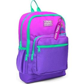 Coral High 23762 Kids Pembe Mor Renk Geçişli Okul Sırt Çantası