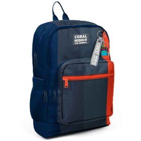 Coral High 23782 Renkli Çizgili Okul Çantası