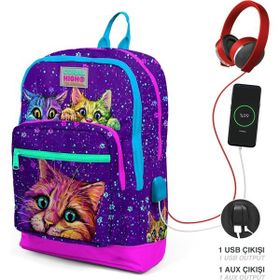 Coral High 23832 Mor Pembe Okul Çantası