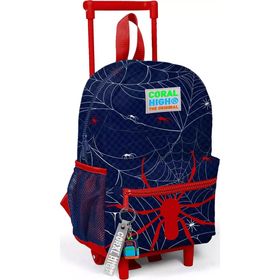 Coral High 24017 Kıds Örümcek Desenli Çekcek Okul Çantası