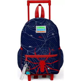 Coral High 24017 Kıds Örümcek Desenli Çekcek Okul Çantası