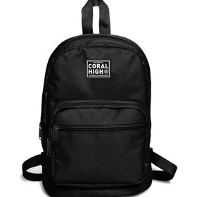 Coral High 24201 30 cm Siyah Mini Sırt Çantası