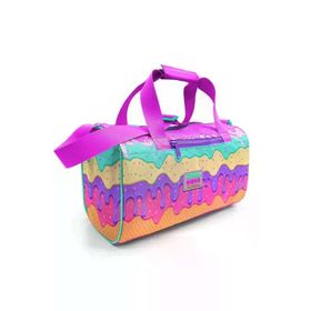Coral High 27515 Pembe Rengarenk Dondurma Desenli Spor Çantası