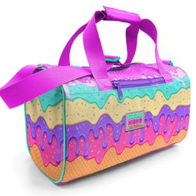 Coral High 27515 Pembe Rengarenk Dondurma Desenli Spor Çantası