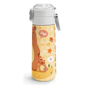 Coral High 500 ml 31793 Kids Capybara Desenli Pipetli ve Direkt İçim Çelik Termos