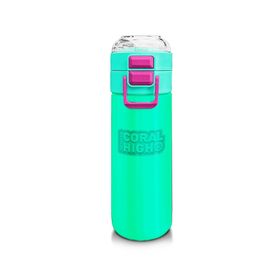 Coral High 500 ml 31825 Kids Pembe Su Yeşili Pipetli Çelik Termos