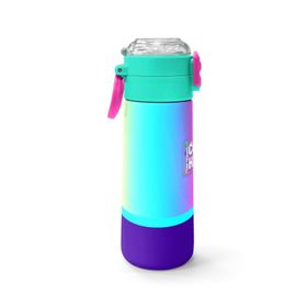 Coral High 500 ml 31836 Kids Renkli Çizgili Pipetli Çelik Termos