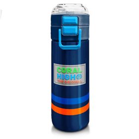 Coral High 500 ml 31928 Kids Lacivert Pipetli Çelik Termos