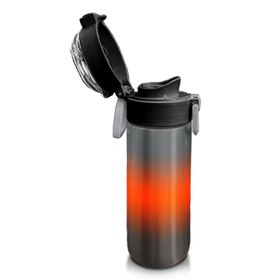 Coral High 500 ml Gri Turuncu Renk Geçişli Termos