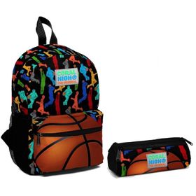 Coral High Basketbol Baskılı Erkek Çocuk Yuva ve Anaokulu Çanta