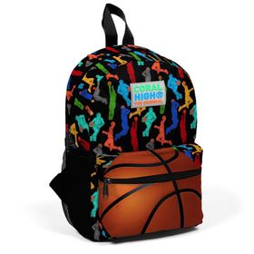 Coral High Basketbol Baskılı Erkek Çocuk Yuva ve Anaokulu Çanta