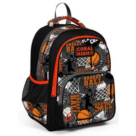 Coral High Coral High Siyah Basketbol İlkokul Okul Sırt Çantası