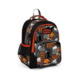 Coral High Coral High Siyah Basketbol İlkokul Okul Sırt Çantası