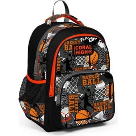 Coral High Coral High Siyah Basketbol İlkokul Okul Sırt Çantası