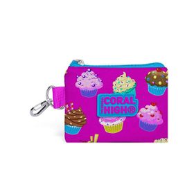 Coral High Cupcake Desenli Kız Çocuk Bozuk Para Çantası