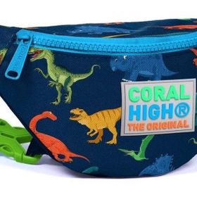 Coral High Dinazor Desenli Erkek Çocuk Bel Çantası