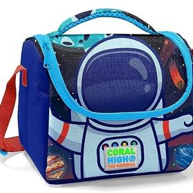 Coral High Erkek Çocuk Mavi Astronot Okul ve Piknik Beslenme Çantası