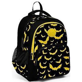 Coral High Erkek Çocuk Siyah Yarasa Desenli İlkokul Çantası