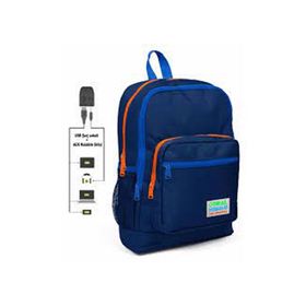 Coral High Erkek Çocuk Usb ve Aux Soketli Lacivert İlkokul ve Günlük Sırt Çantası