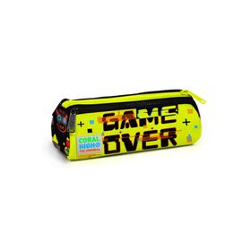Coral High Game Over Baskılı Üç Bölmeli Kalem Kutusu