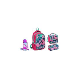Coral High Kalemlik Matara Flamingo Baskılı Beslenme Okul Çantası