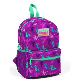 Coral High Kids Koyu Pembe Peri Desenli Iki Bölmeli Yuva Sırt Çantası 23338 Okul Çantası