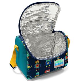 Coral High Kids Lacivert Robot Desenli Thermo Beslenme Çantası