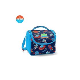 Coral High Kids Lacivert Uzay Desenli Thermo Beslenme Çantası