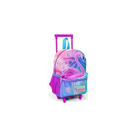 Coral High Kids Lavanta Flamingo Desenli İki Bölmeli İlkokul Sırt Çantası