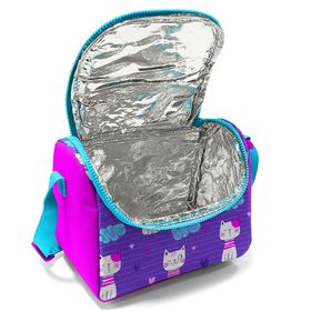Coral High Kids Mor Kedi Desenli Thermo Beslenme Çantası